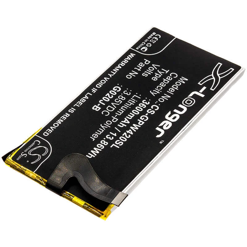 Bateria CAMERON SINO Tipo G020J-B para Google Pixel 4 XL 4XL G020P 3600mAh / CS-GPW420SL