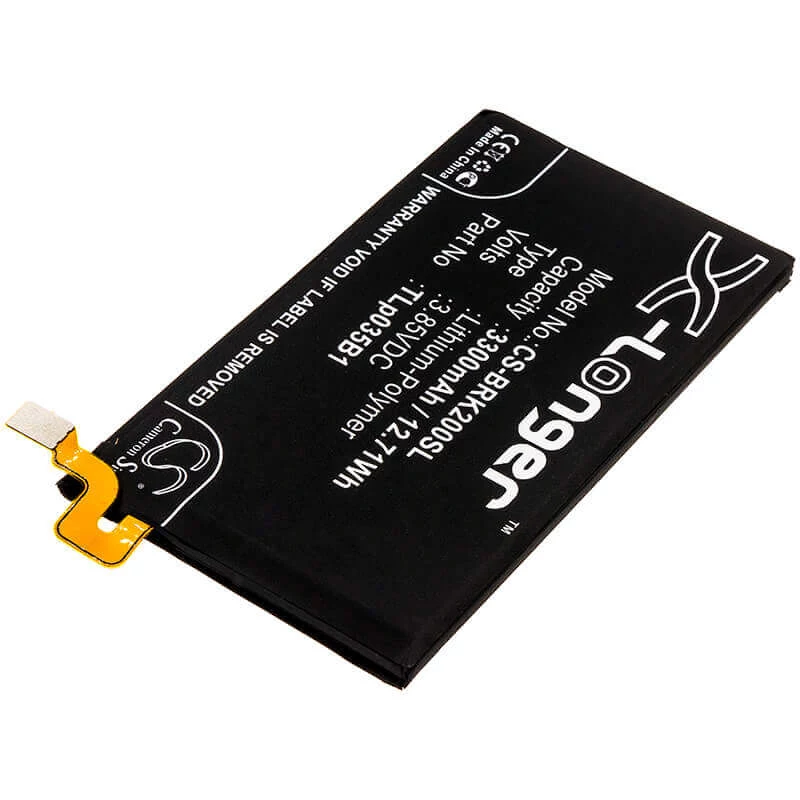 Bateria Cameron Sino Tipo TLP035B1 para Blackberry Key2 BBF100 / CS-BRK200SL