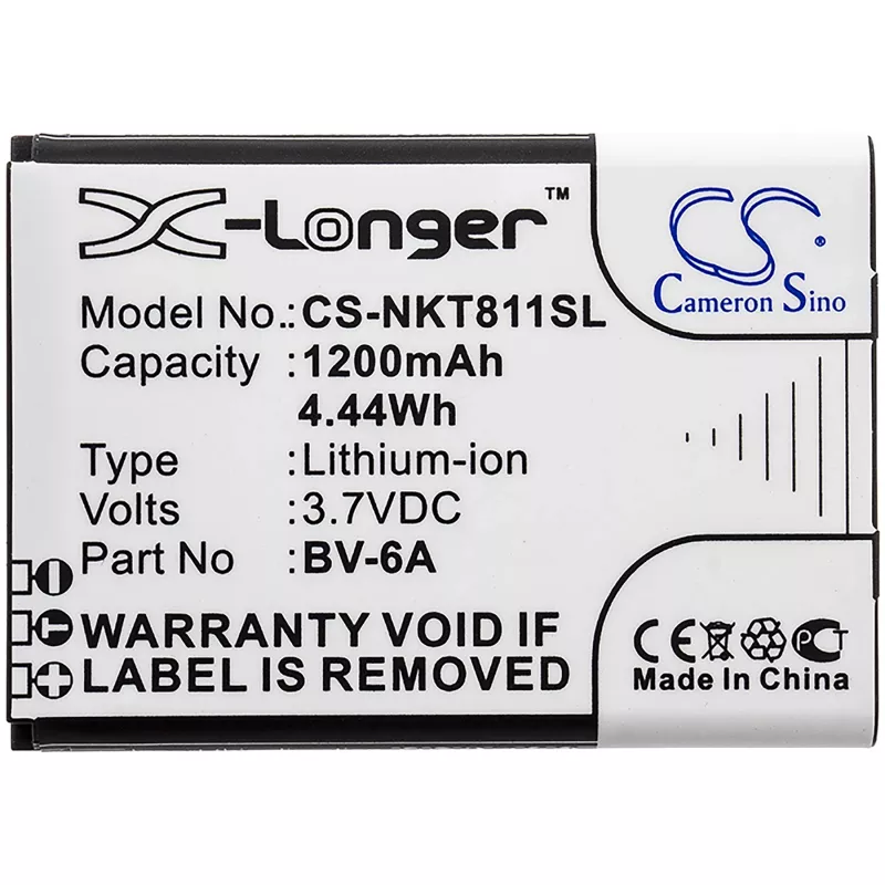 Bateria Cameron Sino Tipo BV-6A para Nokia 8110 4G TA-1048 TA-1059 (CS-NKT811SL)