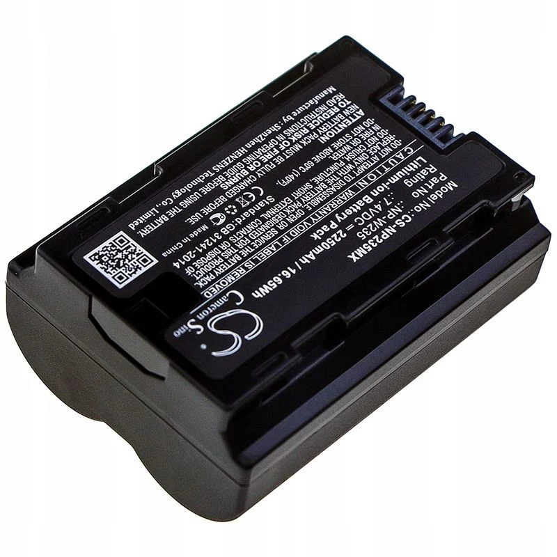 CAMERON SINO NP-W235 / NPW235 bateria Li-Ion recarregável para câmaras Fujifilm