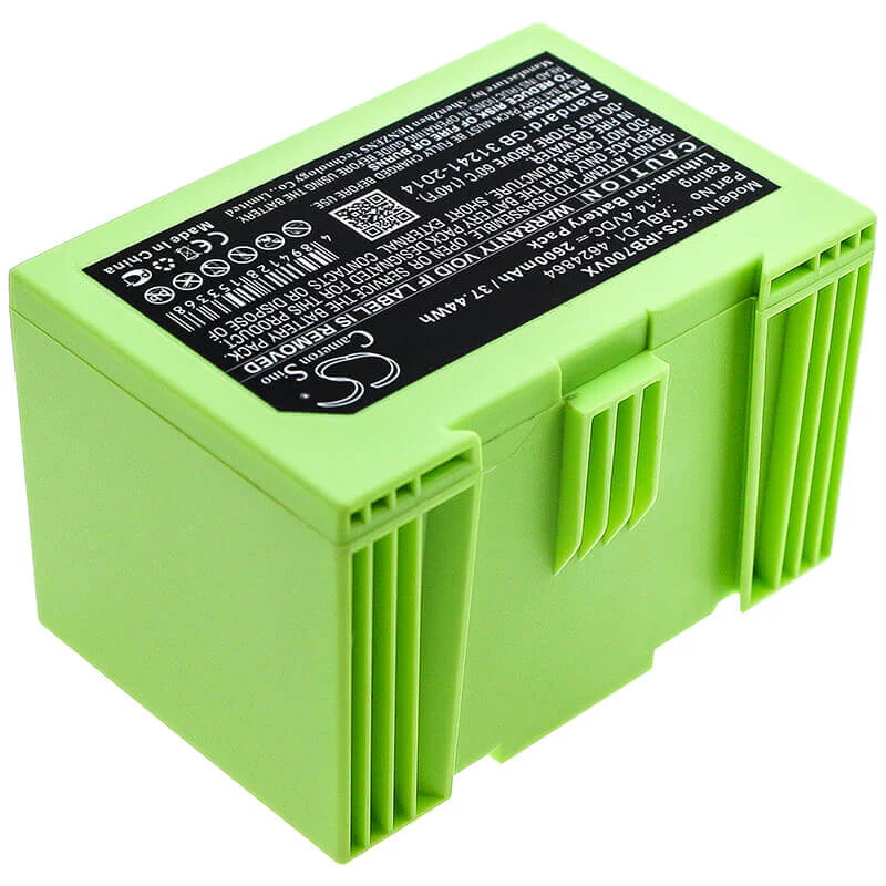 Bateria de substituição CAMERON SINO para iRobot Roomba i7, i7+, E5, E6, i8, i8+, i4, i4+, i3 - 14,4V 3500mAh Li-Ion (ABL-D1, ABL-D2, 4624864)