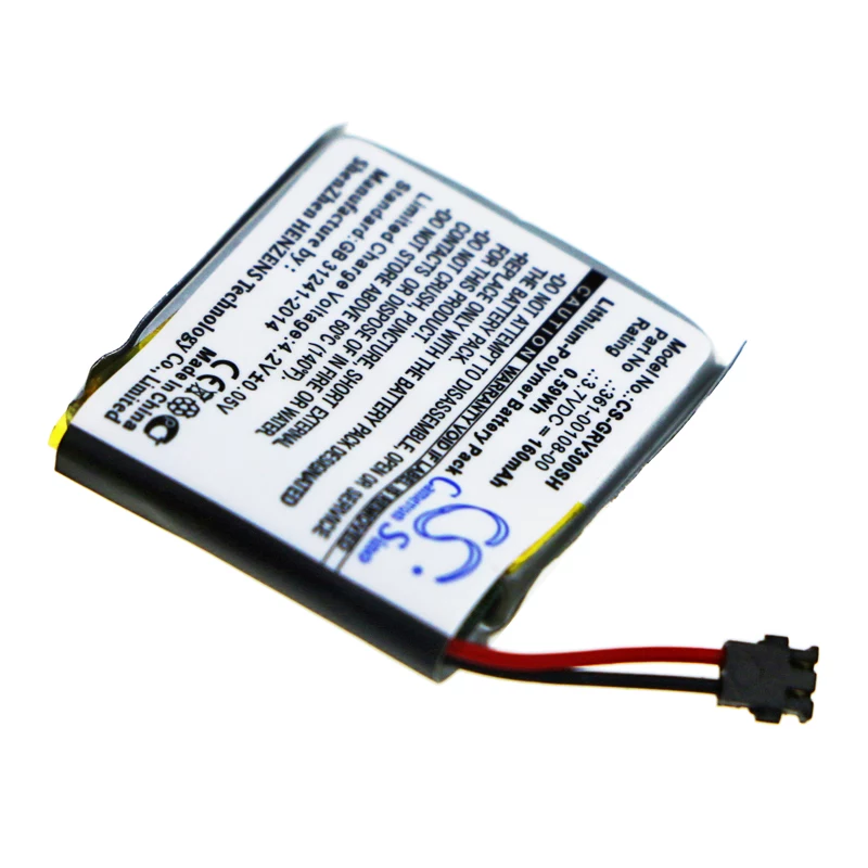 Bateria de substituição CAMERON SINO para Garmin Vivoactive 3 Music (361-00108-00, 361-00108-01) - CS-GRV300SH