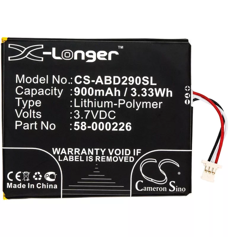 Cameron Sino bateria 26S1019 58-000226 para Amazon Kindle 10.ª ger. / CS-ABD290SL