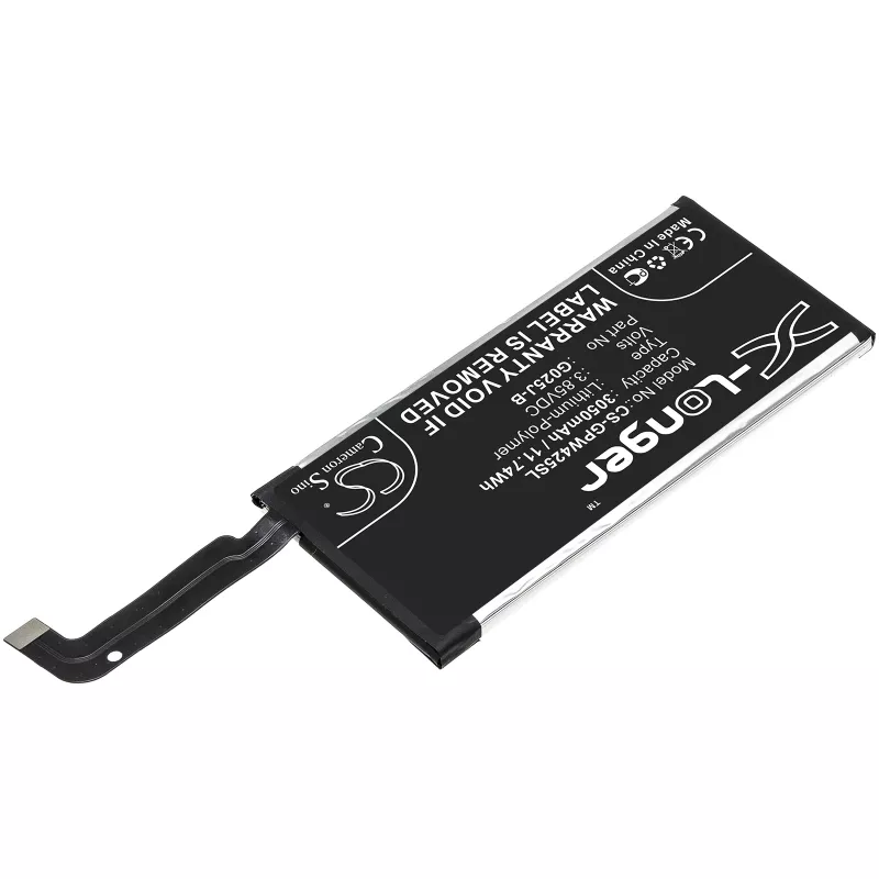 Bateria CAMERON SINO Tipo G025J-B para Google Pixel 4a 3050 mAh / CS-GPW425SL