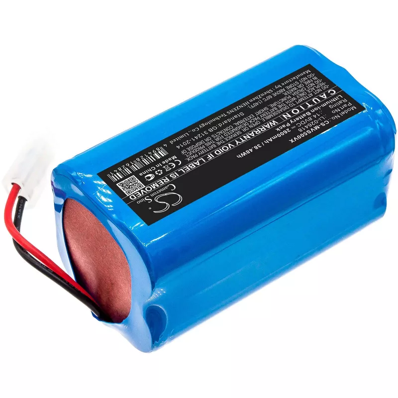 Bateria CAMERON SINO Tipo Li-026418 para Flyco Bobsweep Panasonic Xiaomi G1 Mi Robot Mi-g1 Spinwave Puppy Myvacbot / CS-MVS500VX