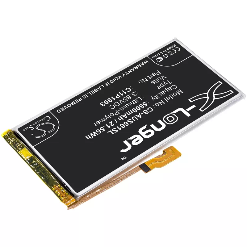 Bateria CAMERON SINO Tipo 0B200-03720100 C11P1903 para Asus ROG Phone 3 III ZS661KS / CS-AUS661SL