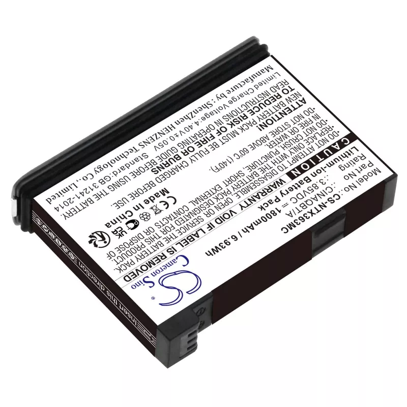 Bateria CAMERON SINO Tipo CINAQBT/A para Insta360 X3 / One X3 - CS-NTX363MC