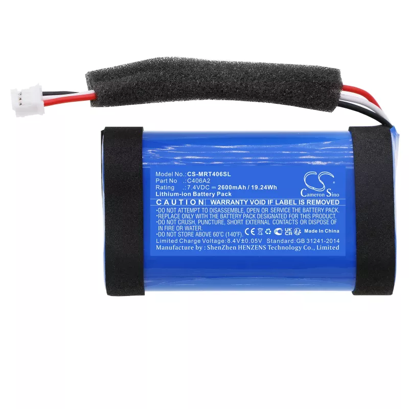 Cameron Sino C406A2 Bateria para Marshall Emberton