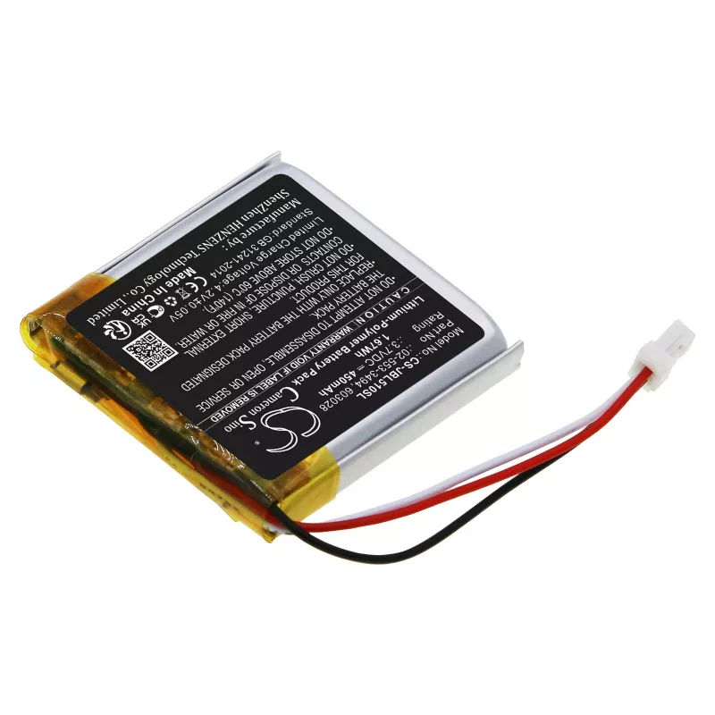 Bateria Cameron Sino Tipo 02-553-3494 603028 para JBL Tune 510BT 500BT Auscultadores / CS-JBL510SL