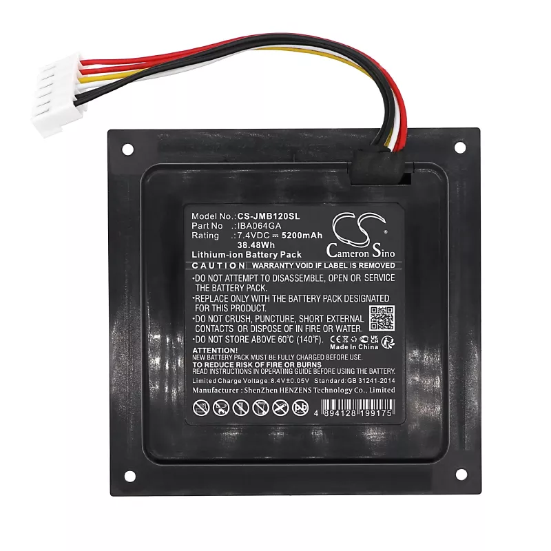 Bateria Cameron Sino Tipo IBA064GA ICA002GA para JBL Partybox 110 - CS-JMB120SL