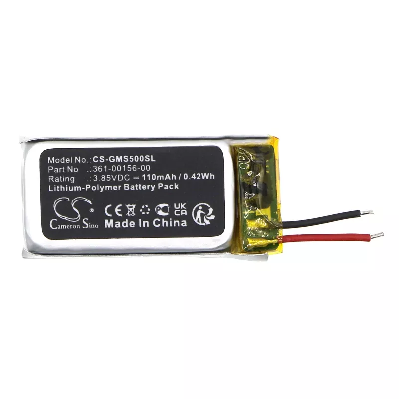 Bateria Cameron Sino Tipo 361-00156-00 para Garmin Vivosmart 5 / CS-GMS500SL