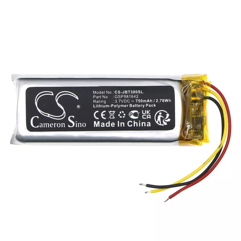 CAMERON SINO bateria de substituição GSP981642 para base de carregamento JBL Tune Beam (CS-JBT300SL)