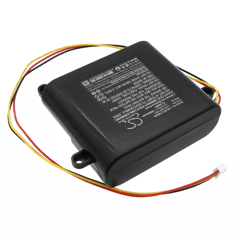 Bateria de substituição CAMERON SINO para Hobot Legee 7 e Legee D7 Aspirador robô - 5000mAh 14,4V Li-Ion (LG700P1001)