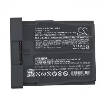 Bateria CAMERON SINO para DJI RoboMaster S1, 2400mAh, 10,8V, Li-Ion, preto