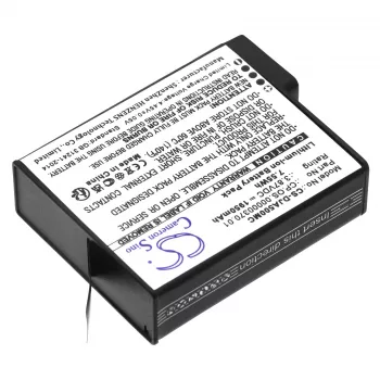 Bateria Cameron Sino Tipo BCX204-1950-3.87 para DJI Osmo Action 5 Pro / CS-DJA500MC