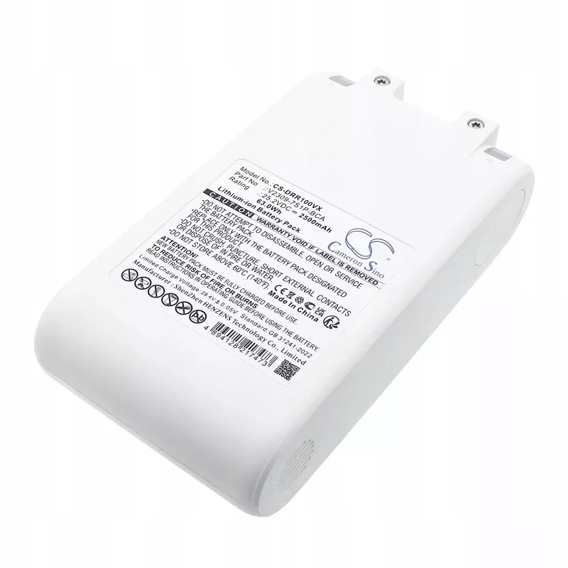 CAMERON SINO Bateria de substituição V2309-7s1p-bca para Dreame R10 R10 Pro R20 aspirador - 25,2V 2500mAh Li-Ion