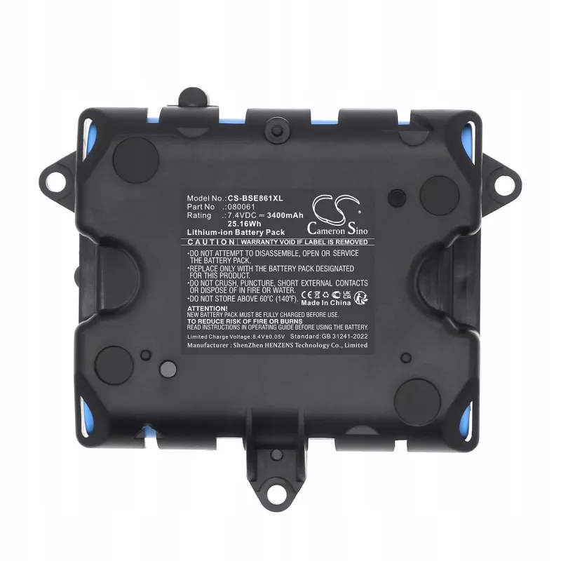 Cameron Sino Bateria Tipo 080061 080065 829049-0210 para Bose Soundlink Revolve+ 2 / CS-BSE861XL