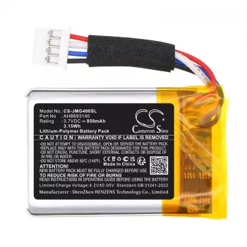 CAMERON SINO bateria de substituição AHB693140 para JBL Go 4 / GO4 - 730mAh 3,7V Li-Po (CS-JMG400SL)
