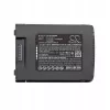 CAMERON SINO Bateria de substituição para Zebra TC22/TC27 (BT-000473, BTRY-TC2L-2XMAXX-01) - Capacidade alargada 6100mAh - Preto