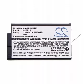 Cameron Sino Bateria para GoPro Max 2, 1800mAh, Li-Ion, CPBB1B substituição