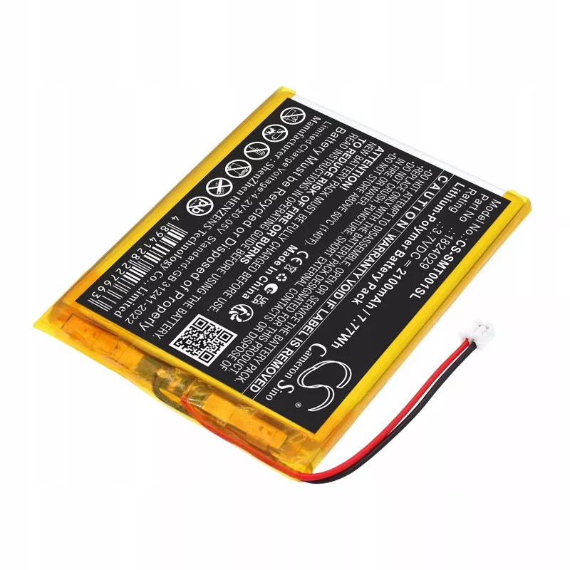Bateria CAMERON SINO 18024029 1824029 para Somfy Tahoma Pad Io Tahomi Pad Io / CS-SMT001SL