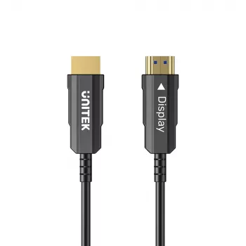 Cabo ótico ativo UNITEK C11072BK-30M HDMI 2.0 4K 60Hz 30m preto