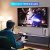 Cabo ótico ativo UNITEK C11072BK-30M HDMI 2.0 4K 60Hz 30m preto