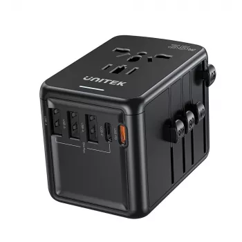 Carregador de viagem UNITEK Riad EU/US/UK/AUS PD 35W