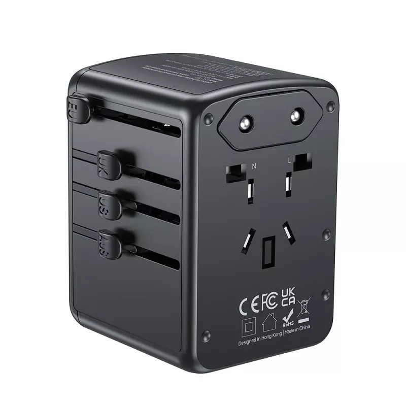 Carregador de viagem UNITEK Riad EU/US/UK/AUS PD 35W