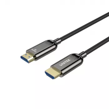 Cabo ótico ativo UNITEK HDMI 2.1 8K 120Hz 70m preto