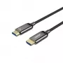 Cabo ótico ativo UNITEK HDMI 2.1 8K 120Hz 70m preto