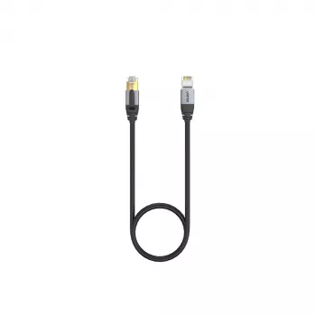 Cabo de rede UNITEK Cat.8 S/FTP Ethernet Patch RJ45 15m preto
