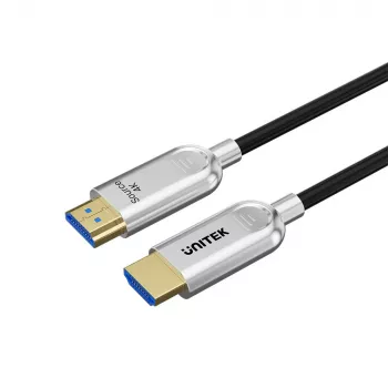 Cabo ótico ativo UNITEK HDMI 2.0 (AOC) 4K 60Hz 50m preto