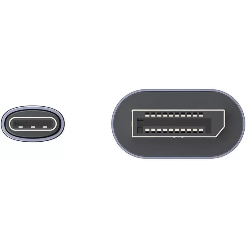 Cabo UNITEK USB-C para DisplayPort bidirecional 16K 80Gbps HDR 1,8m