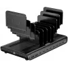 Estação de carregamento inteligente UNITEK 10 portas USB-A/USB-C 120W PD 3.0 preta