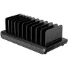 Estação de carregamento inteligente UNITEK 10 portas USB-A/USB-C 120W PD 3.0 preta