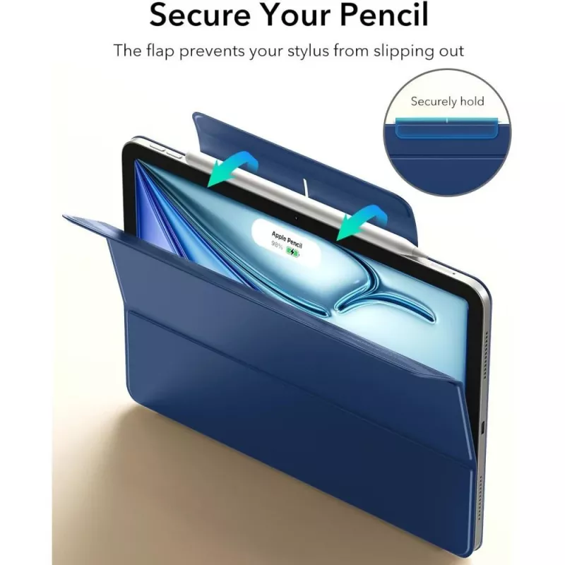 ESR Rebound Capa magnética para iPad Air 10.9 (4.ª/5.ª ger., 2020-2022) / iPad Air 11 (6.ª/7.ª/8.ª ger., 2024-2026), Azul