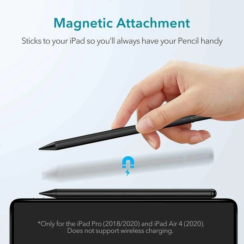 Caneta stylus magnética ESR Digital+ para iPad, branco
