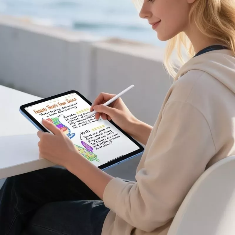 Película de proteção de ecrã ESR Paper-Feel para Apple iPad Air 13 1.ª/2.ª/3.ª geração (2024-2026) - pack de 2