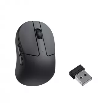 Keychron M4-A23 PixArt 3950 8K rato gaming sem fios preto