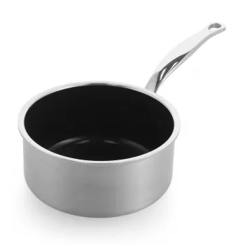 Panela GreenPan Premiere com tampa, 16 cm, aço inoxidável