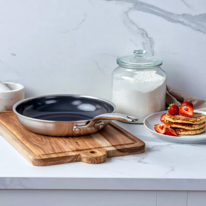 Frigideira GreenPan Premiere 20 cm aço inoxidável (CC003816-001)