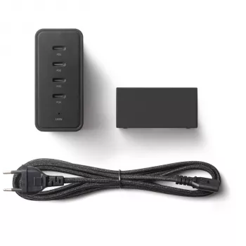 Carregador de secretária Native Union 140W Type-C PD GaN Fast preto
