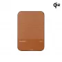 Bateria externa Native Union (Re)Classic Qi2 - bateria externa magnética 5000 mAh compatível com MagSafe e Qi2, cabo USB-C para USB-C 15 cm incluído (Tan)