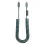 Cabo Native Union Pop USB-C para USB-C 2,4 m 60W Slate Green