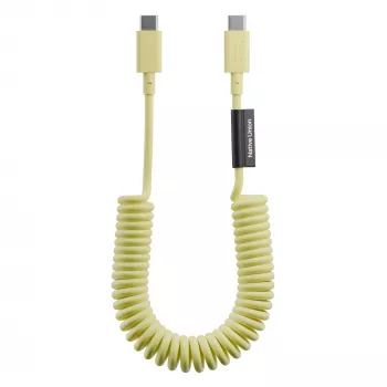 Cabo Native Union Pop USB-C para USB-C 1,2 m 60W Lemon
