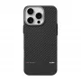 Capa Laut Kev Protect para iPhone 16 Pro Max, compatível com MagSafe, Preto