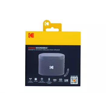 Altifalante empilhável sem fios Kodak SoundBrix Treble Gray