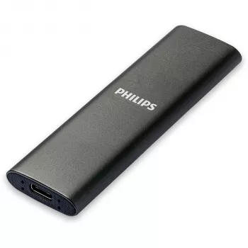 SSD externo Philips 1TB Ultra Speed cinzento