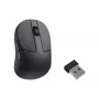 Keychron M4-A1 PixArt 3395 1K Rato de gaming sem fios preto